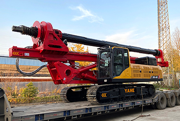 國外客戶定制40m旋挖鉆機發(fā)貨